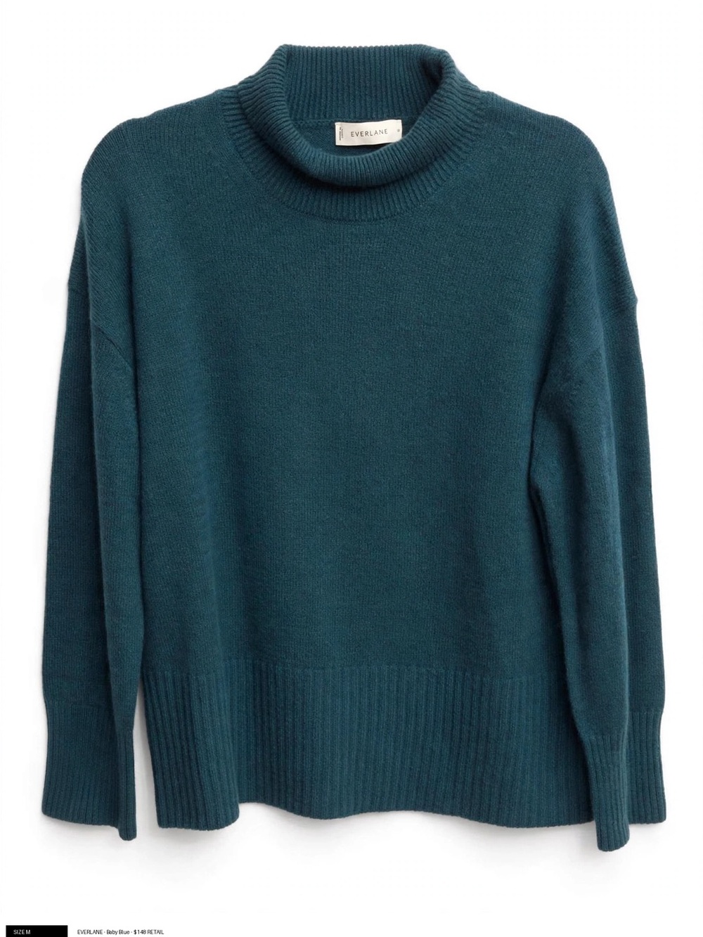 Everlane Alpaca Oversized Sweater M - green